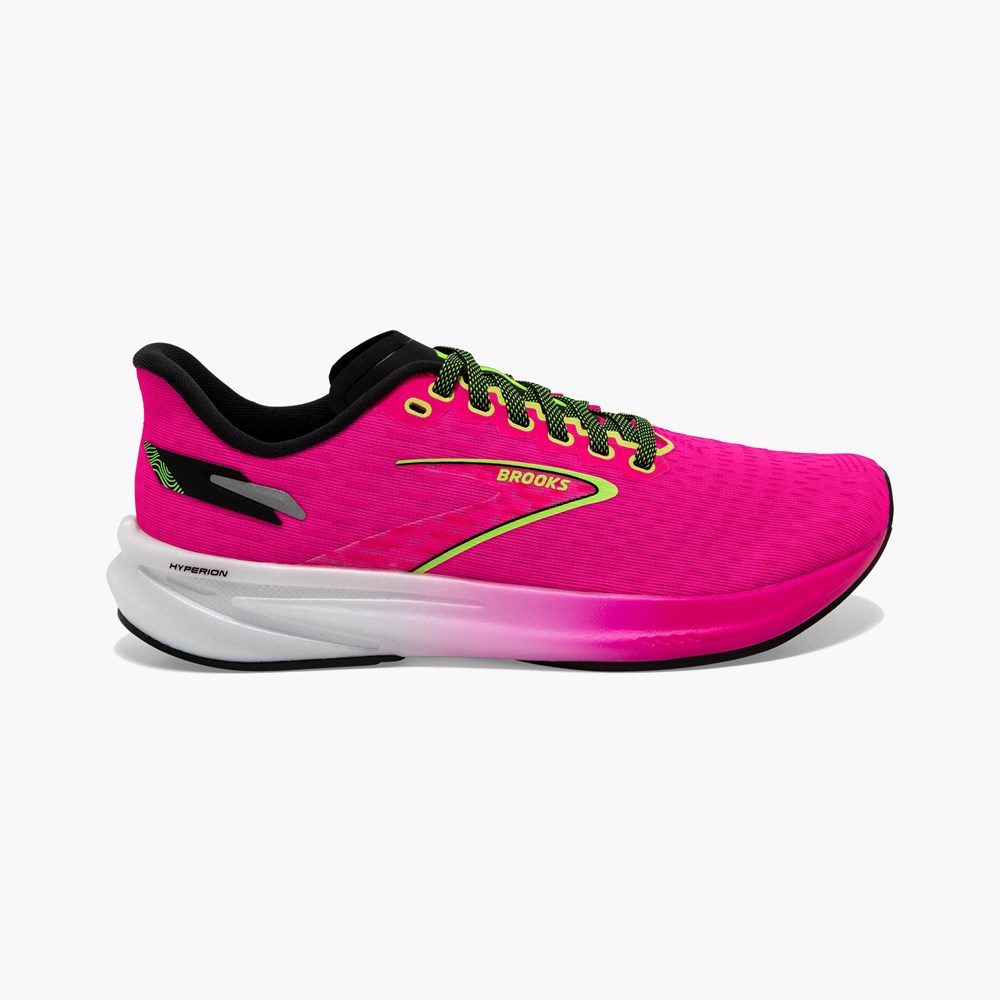 Chaussure d'Athlétisme Brooks Hyperion Speed Corail Noir Femme | GZA-2582460